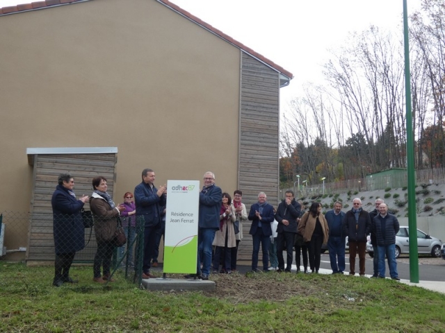 Bosmie-l’Aiguille Inauguration de 7 pavillons  Résidence Jean Ferrat