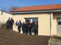 Inauguration de 4 pavillons adaptés aux personnes à mobilité réduite à Saint-Victurnien